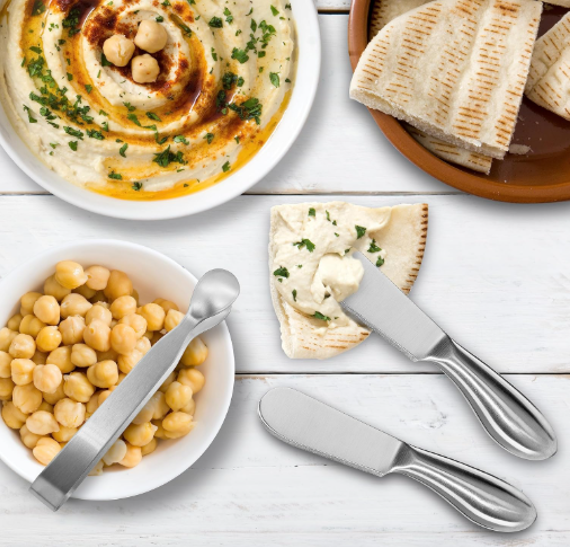 Oggi 3-Piece Charcuterie Set – Stainless Steel