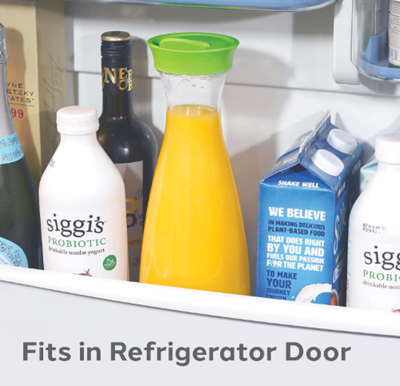 Oggi Carafe – 1.6 L – Clear / Black