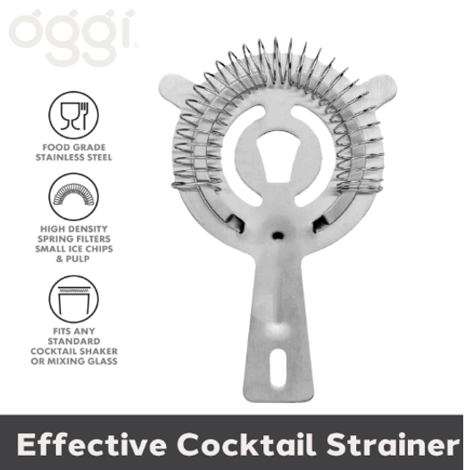 Oggi Bar™ Cocktail Strainer