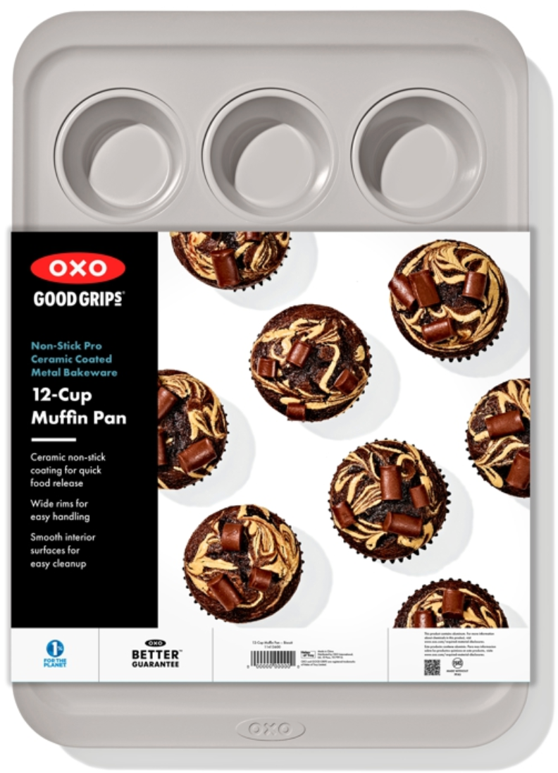 OXO Pro Ceramic Coated Muffin Pan