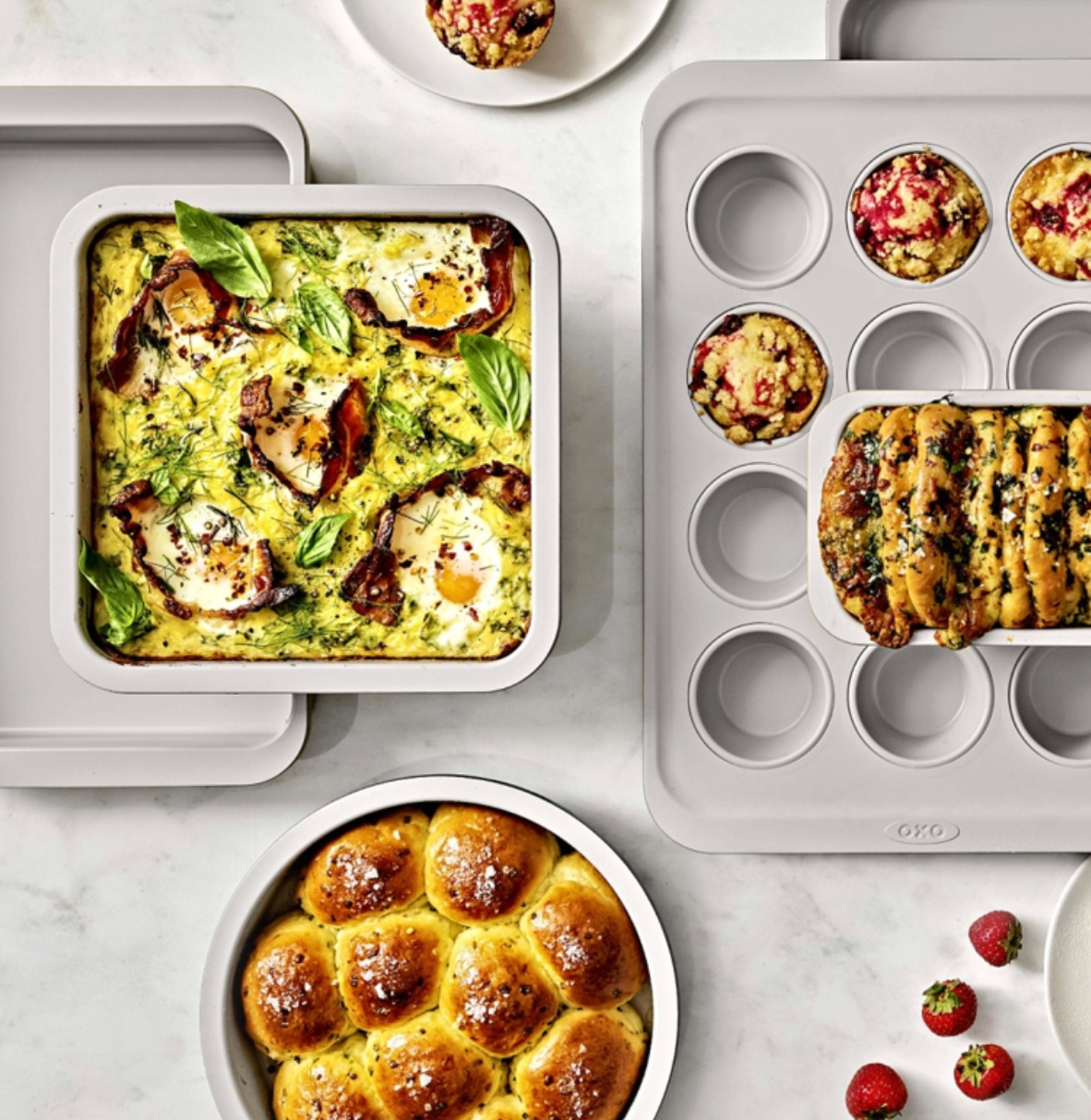 OXO Pro Ceramic Coated Quarter Sheet Pan