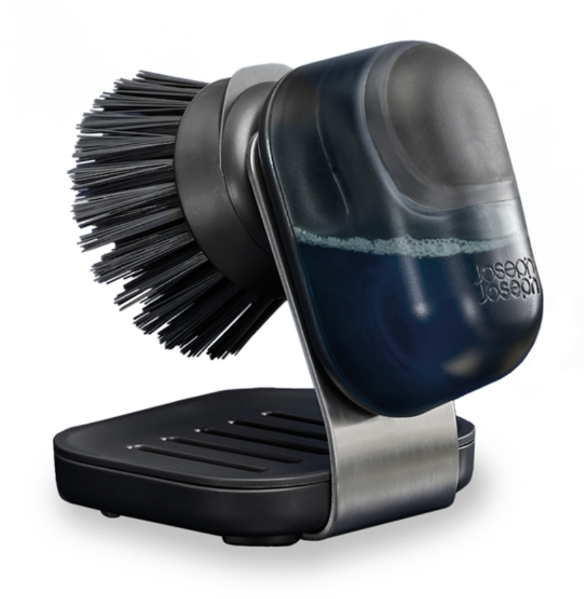 Joseph Joseph SinkTech Palm Brush with Stand