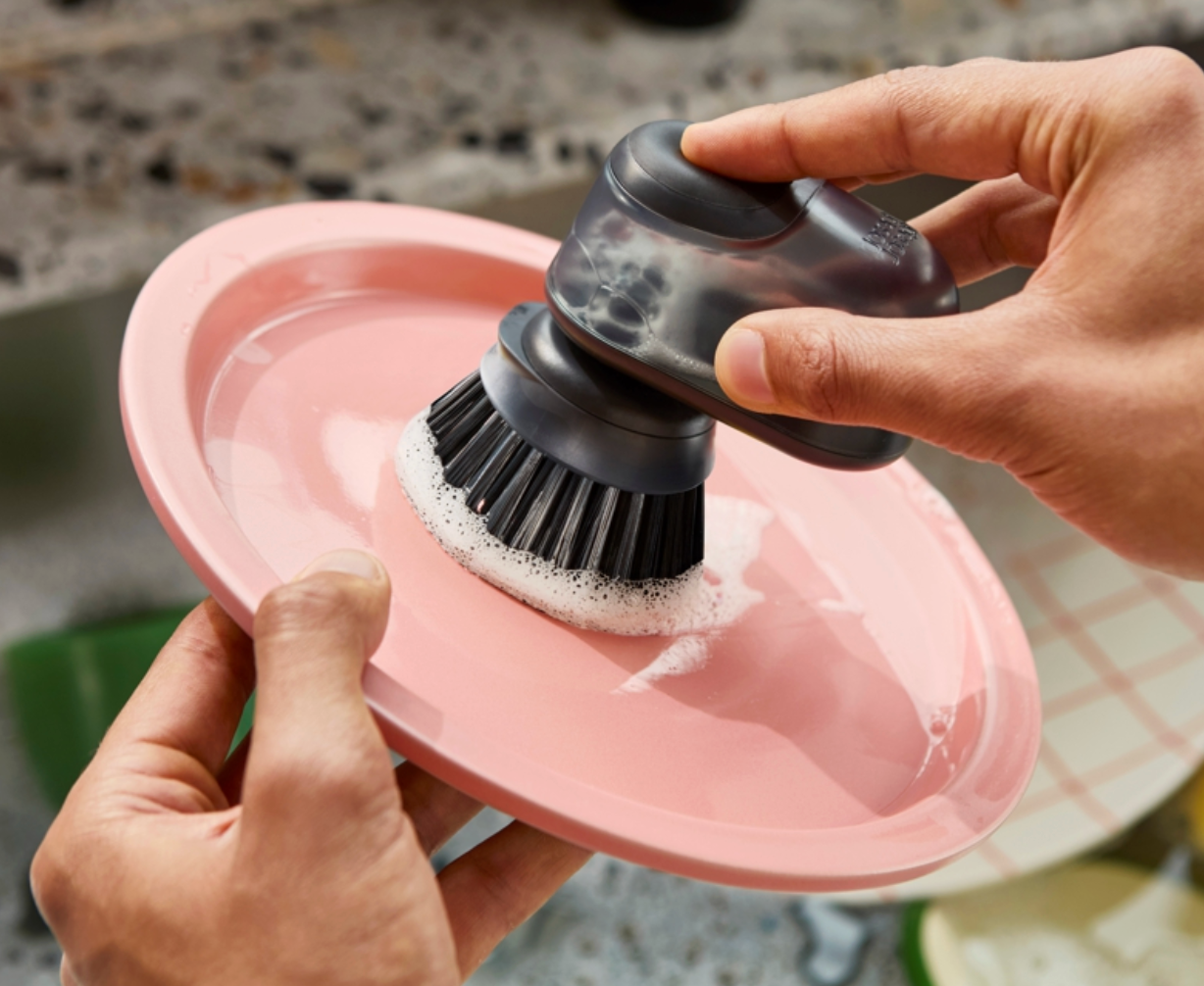 Joseph Joseph SinkTech Palm Brush with Stand