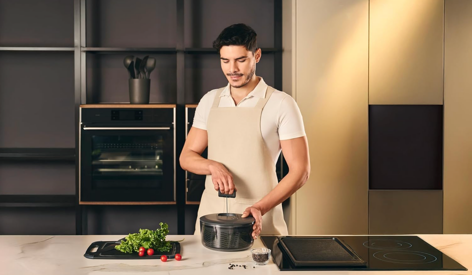 Zyliss Easy Spin Salad Spinner – Small