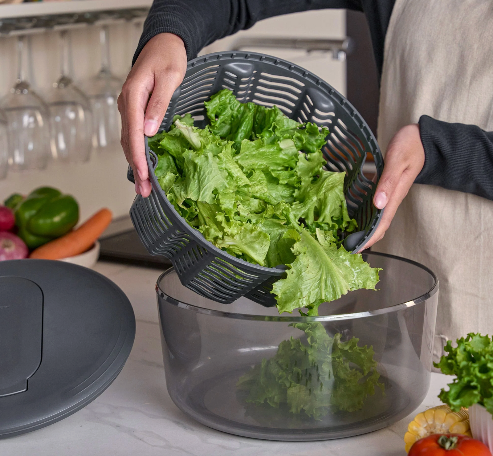 Zyliss Swift Dry Salad Spinner – Small