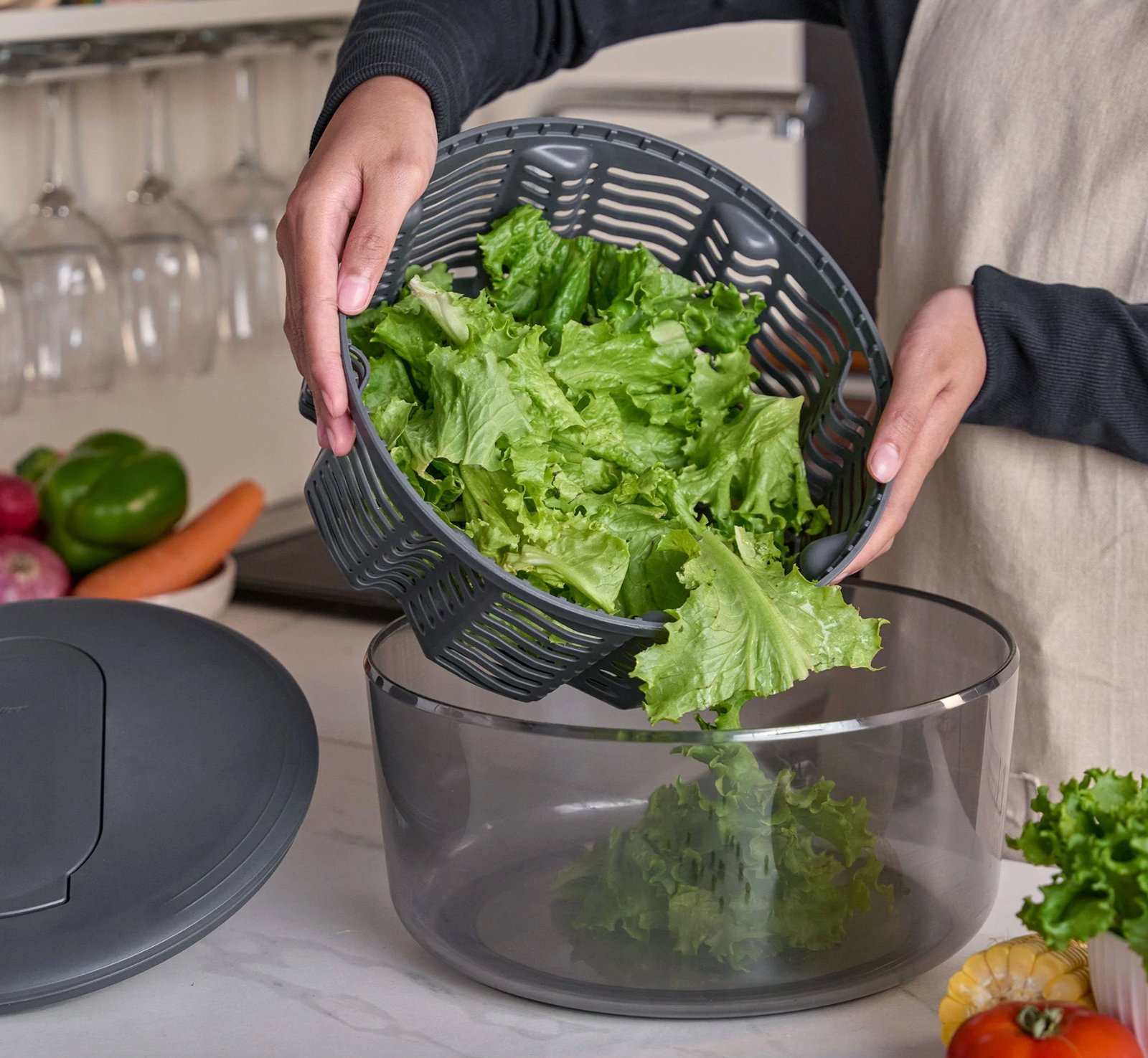 Zyliss Swift Dry Salad Spinner – Large