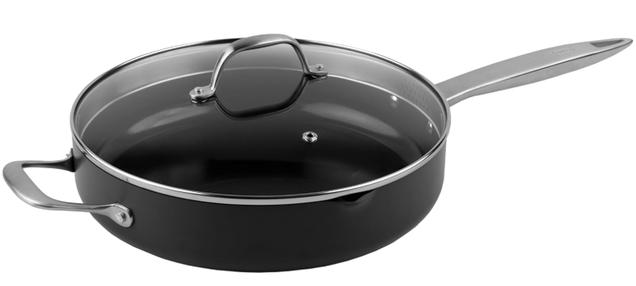 Zyliss Ultimate Pro Ceramic Sauté Pan with Lid – 11" / 28 cm