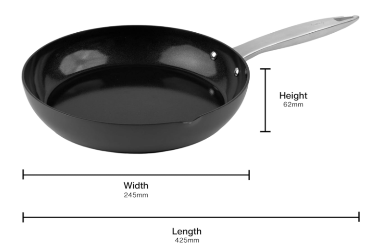 Zyliss Ultimate Pro Ceramic Fry Pan – 9.5" / 24 cm