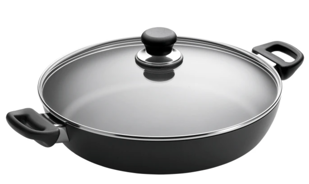Scanpan Classic Chef Pan with Lid – 32 cm by Kitchen Niche