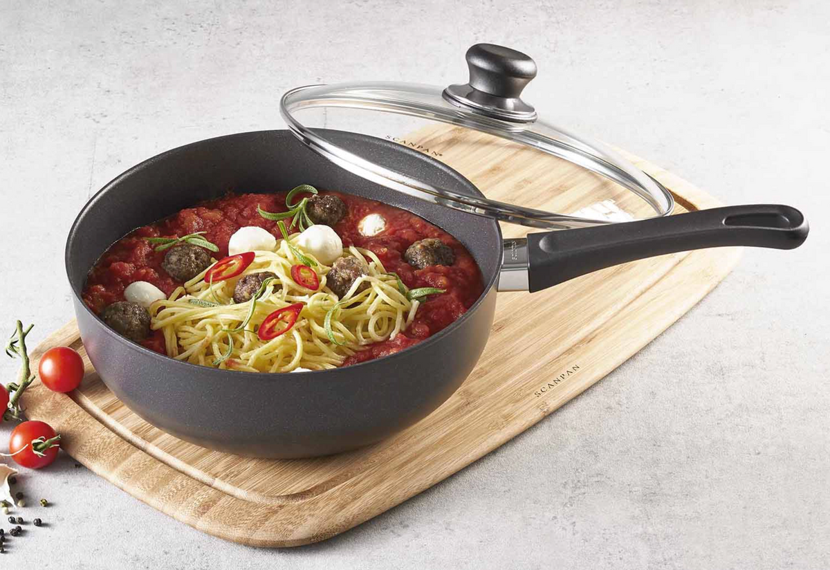 Scanpan Classic Deep Sauté Pan with Lid – 26 cm / 3.7 L by Kitchen Niche