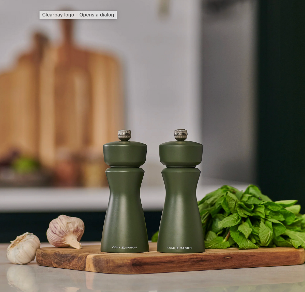 Cole & Mason Kenton Salt & Pepper Mill – Rosemary