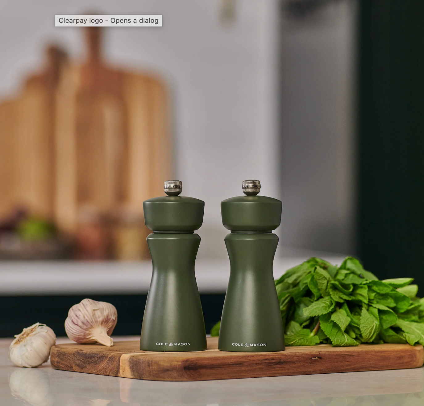 Cole & Mason Kenton Salt & Pepper Mill – Rosemary