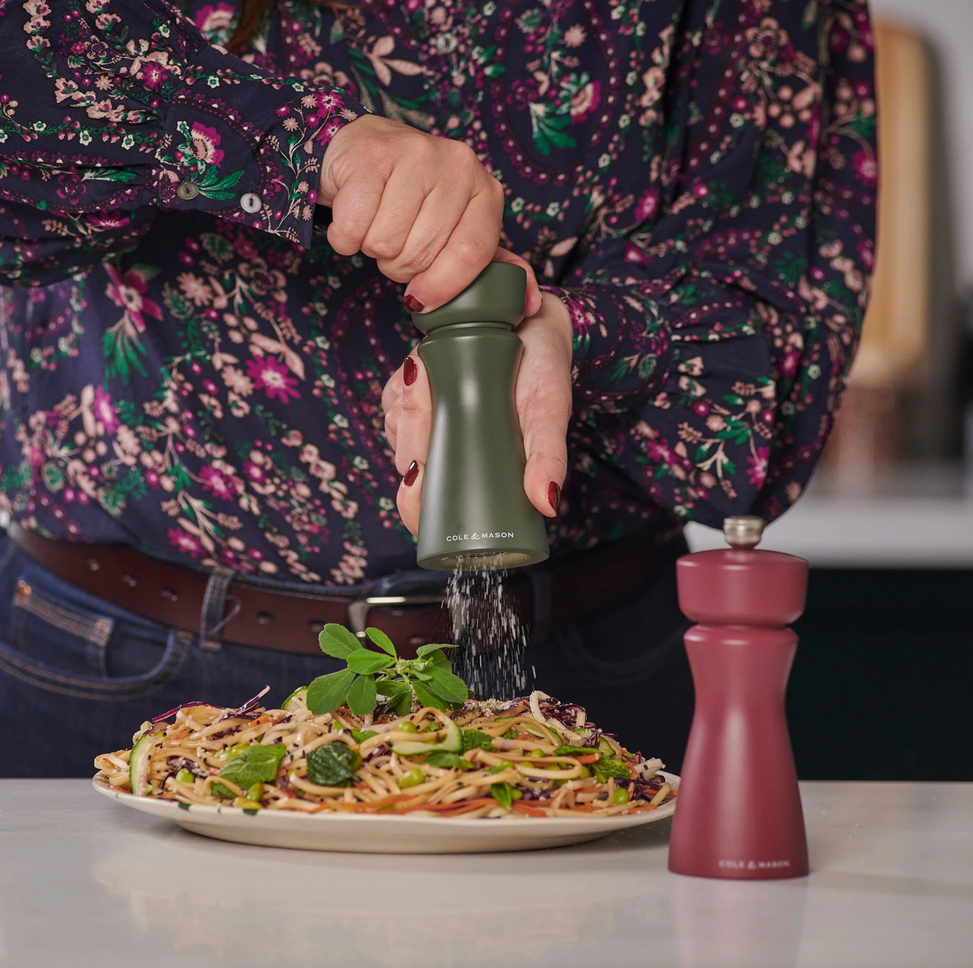 Cole & Mason Kenton Salt & Pepper Mill – Rosemary