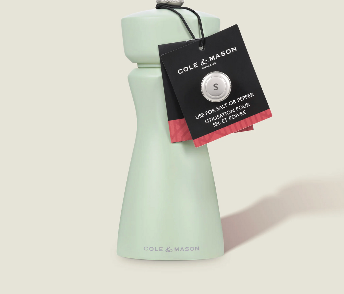 Cole & Mason Kenton Salt & Pepper Mill – Sage