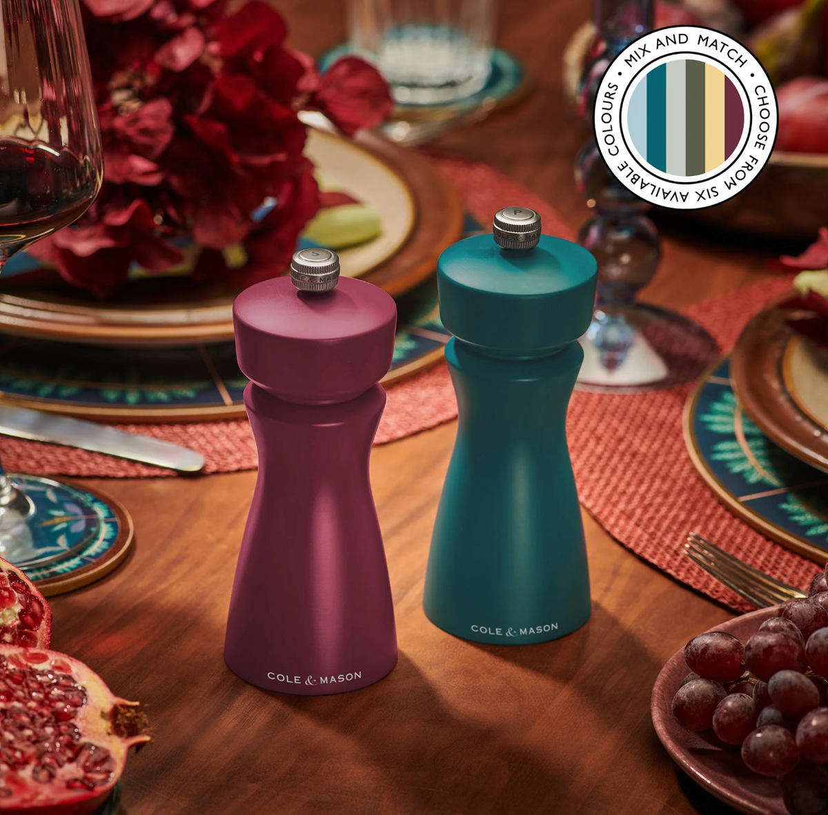 Cole & Mason Kenton Salt & Pepper Mill – Sea Salt