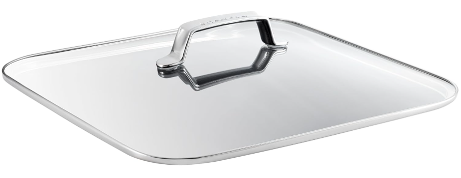 Scanpan TechnIQ Glass Lid for Square Roasting Pan – 33 x 33 cm / 6.3 L