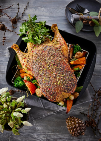 Scanpan TechnIQ Roasting Rack for Square Roasting Pan – 27 x 27 cm / 6.3 L