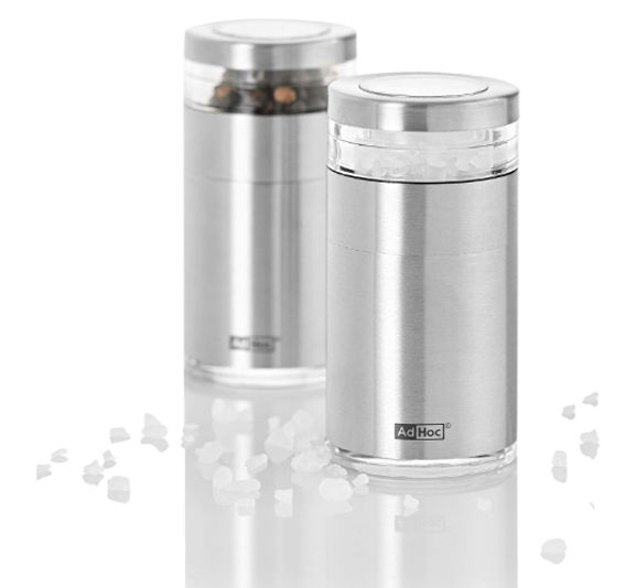 AdHoc Menage Molto Salt and Pepper Mill Set – 3.7" / 9.5 cm by Kitchen Niche
