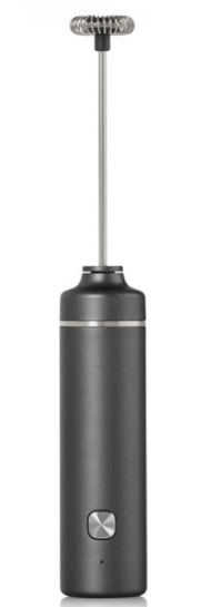 AdHoc Moro Electric USB Milk & Sauce Frother – Dark Grey
