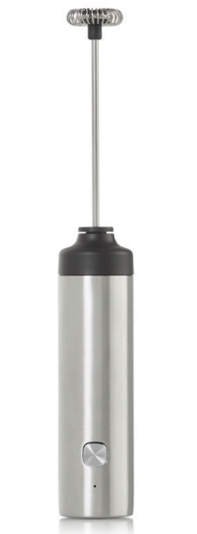AdHoc Moro Electric USB Milk &amp; Sauce Frother – Stainless Steel