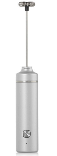 AdHoc Moro Electric USB Milk &amp; Sauce Frother – Light Grey
