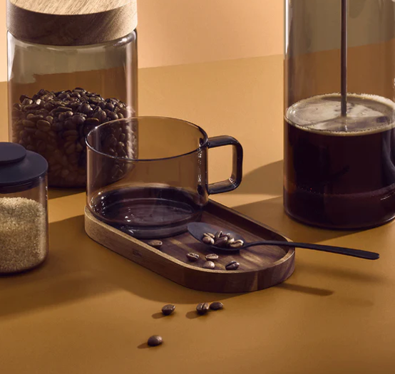 AdHoc Impact Mug & Tray Set – 2-Piece