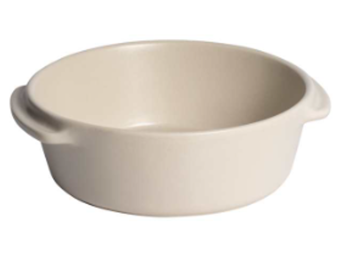 Emile Henry Solo Round Dish – Opale – 15 cm / 0.6 L