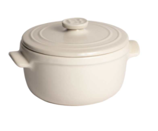 Emile Henry Solo Casserole – Opale – 17 × 13.5 cm / 0.55 L
