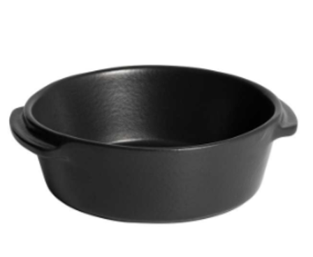 Emile Henry Solo Round Dish – Basalte – 15 cm / 0.6 L