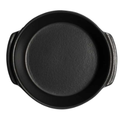 Emile Henry Solo Round Dish – Basalte – 15 cm / 0.6 L