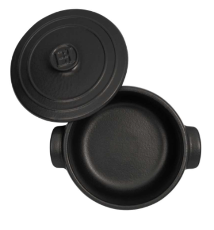 Emile Henry Solo Casserole – Basalte – 17 × 13.5 cm / 0.55 L