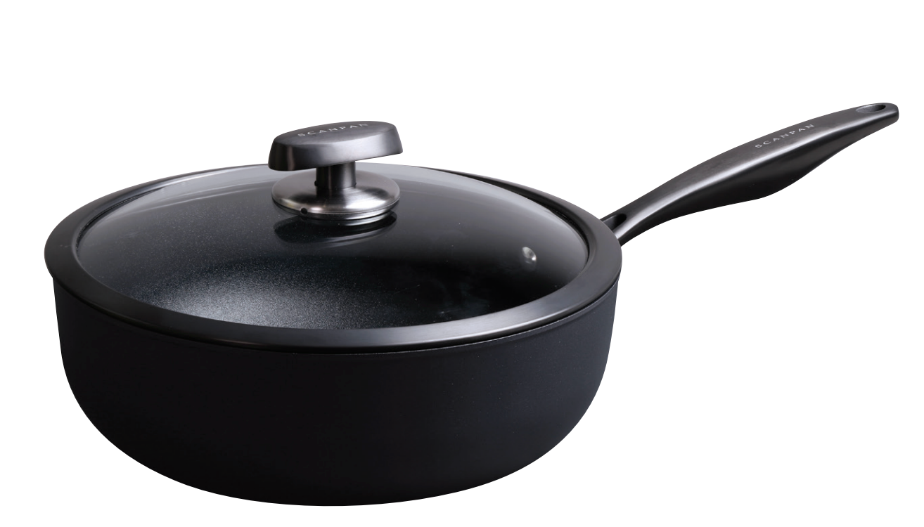 Scanpan Pro SB+ Deep Sauté Pan with Lid – 26 cm / 3.7 L by Kitchen Niche