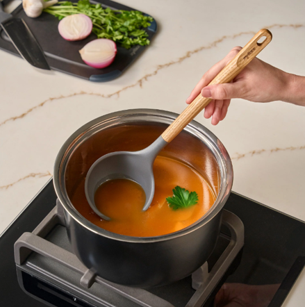 Zyliss Ladle with Oak Wood Handle