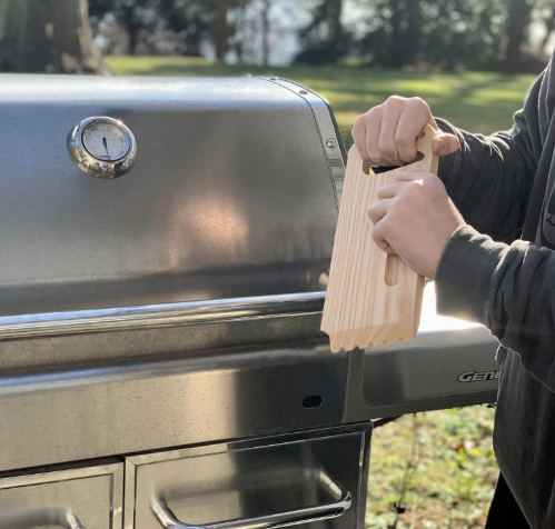 Outset Verde Collection Natural Wood Grill Scraper 10"