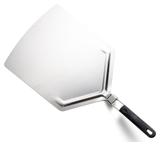 Outset Metal Pizza Paddle with Folding Handle