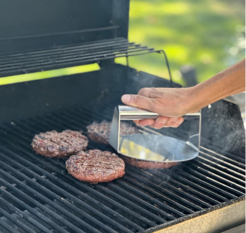 Outset Burger Smasher – Stainless Steel Grill Press