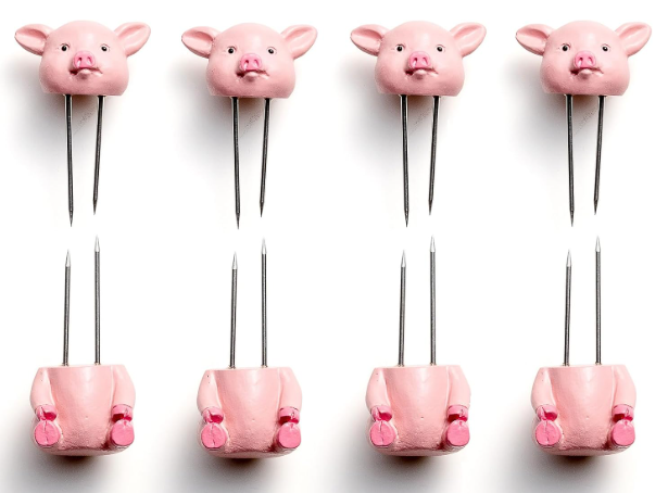 Outset Piglets Corn Holders – Set of 8