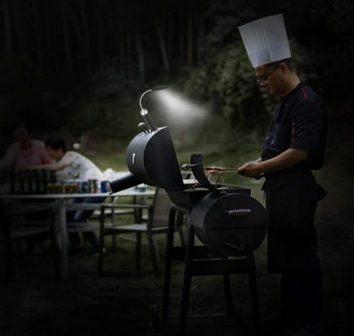 Outset Rotating BBQ Grill Light – Clip-On LED Barbecue Lamp