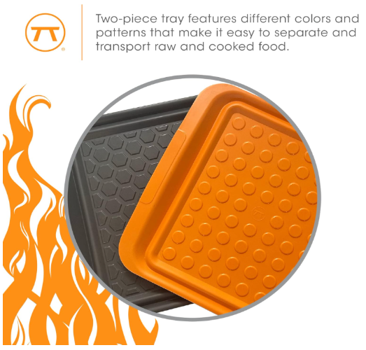 Outset Small BBQ Prep Trays – Set of 2