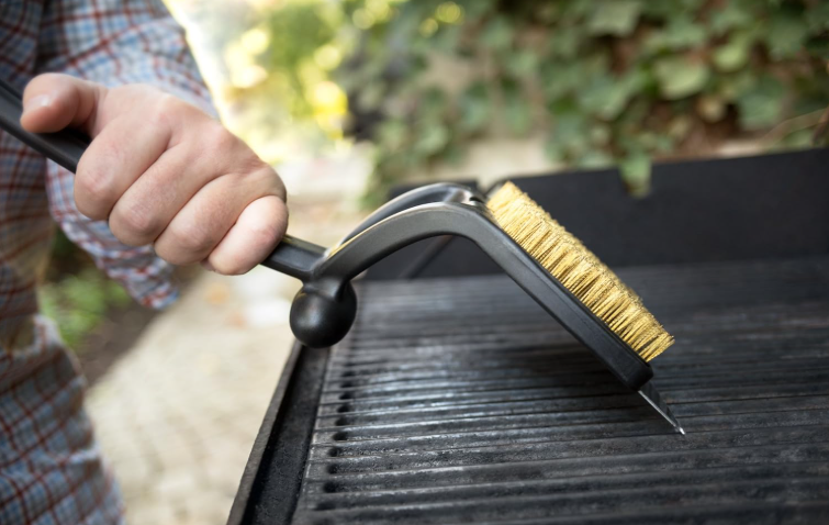Outset Jumbo Grill Brush – Heavy-Duty BBQ Cleaner