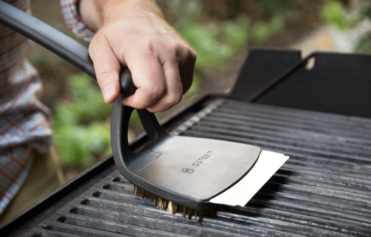 Outset Jumbo Grill Brush – Heavy-Duty BBQ Cleaner