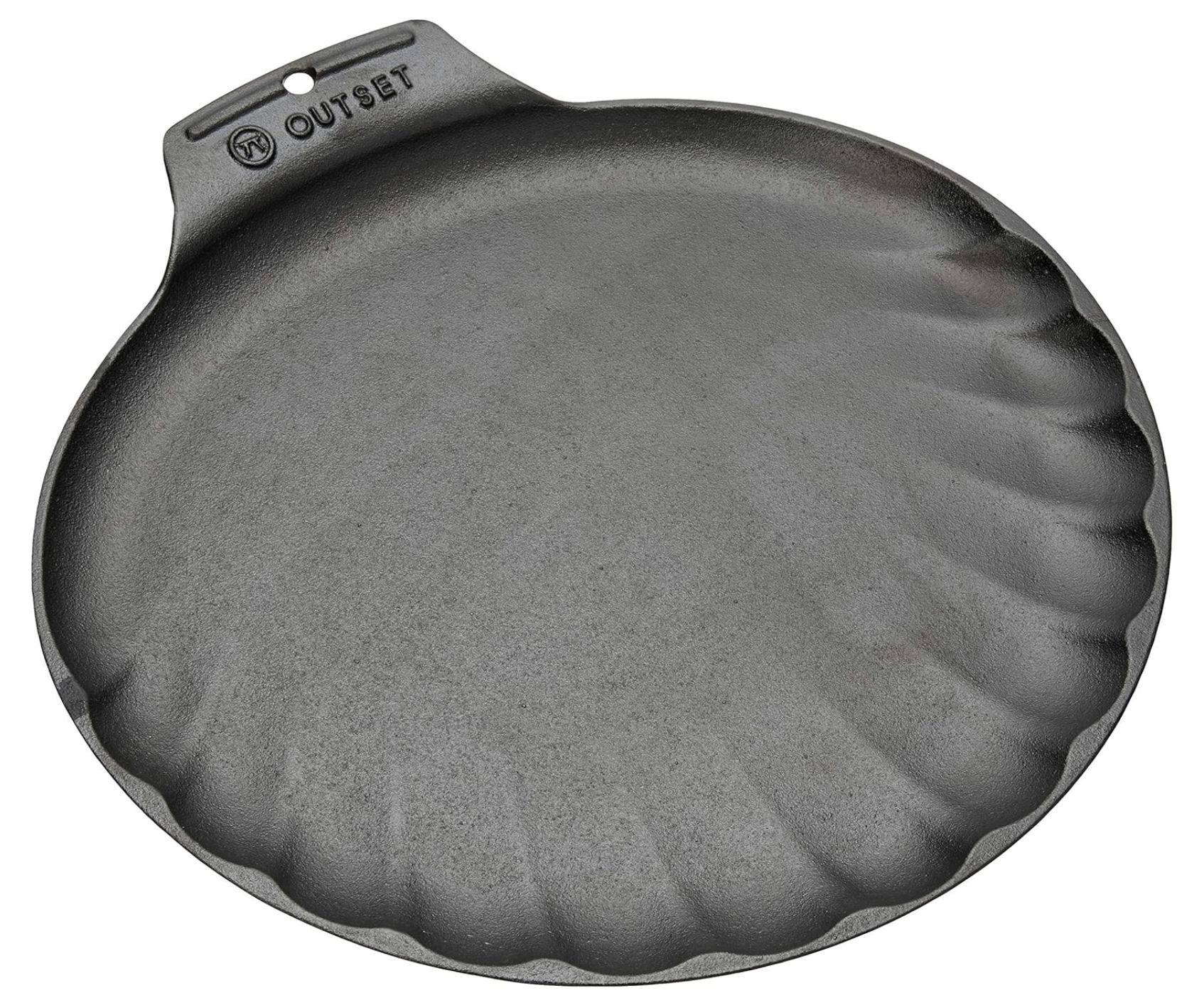 Outset Scallop Serving Pan – Cast Iron