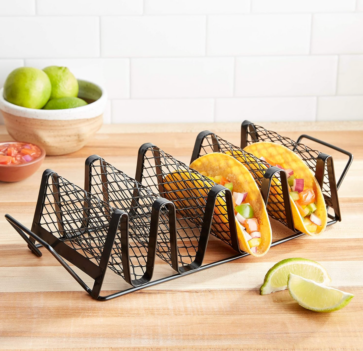 Outset Taco Rack – Non-Stick Grill Stand