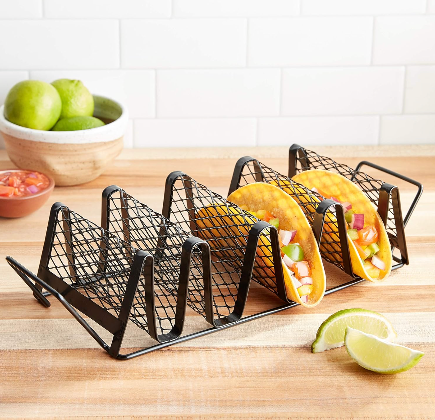 Outset Taco Rack – Non-Stick Grill Stand
