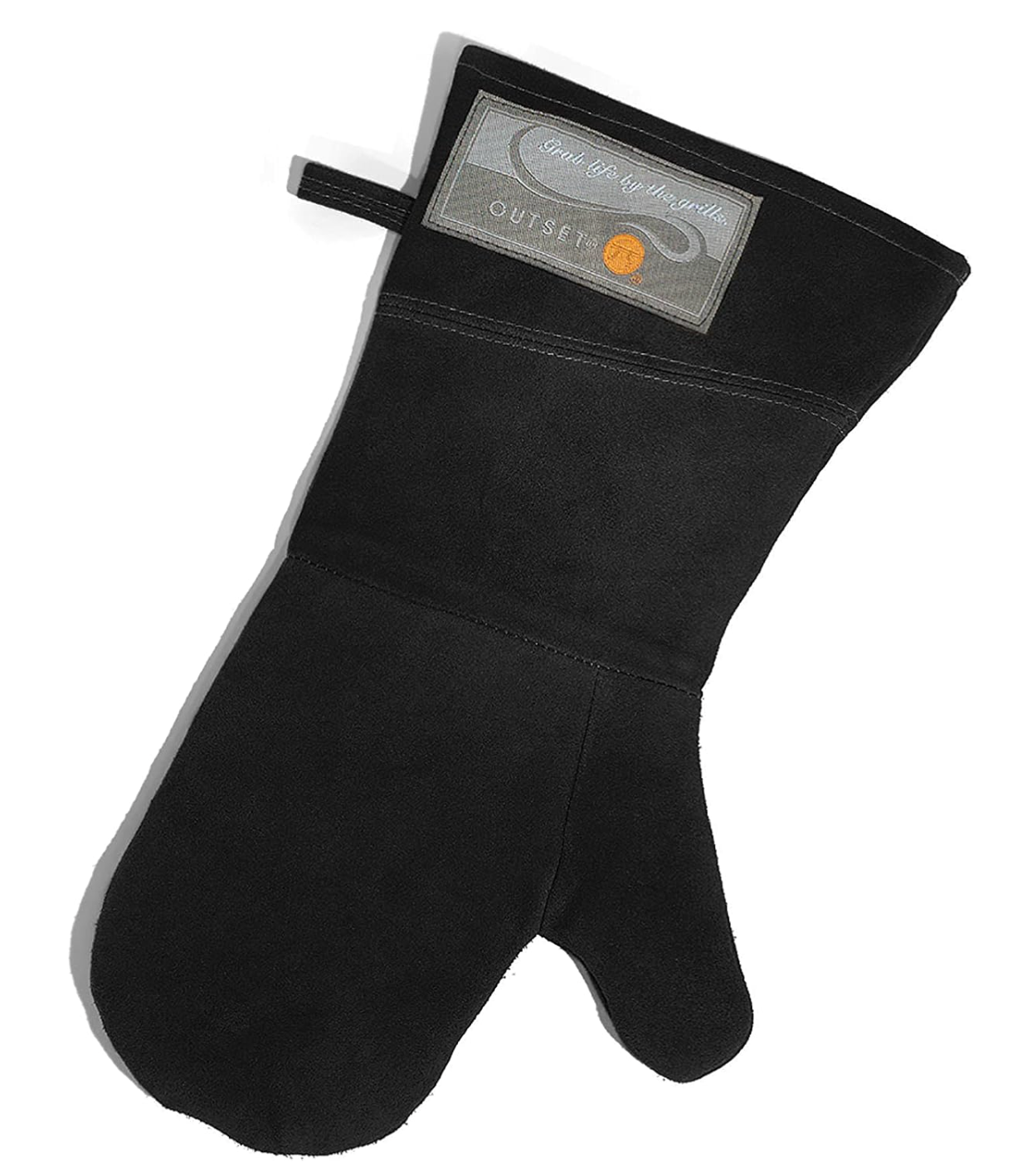 Outset Black Grill Mitt for BBQ & Kitchen