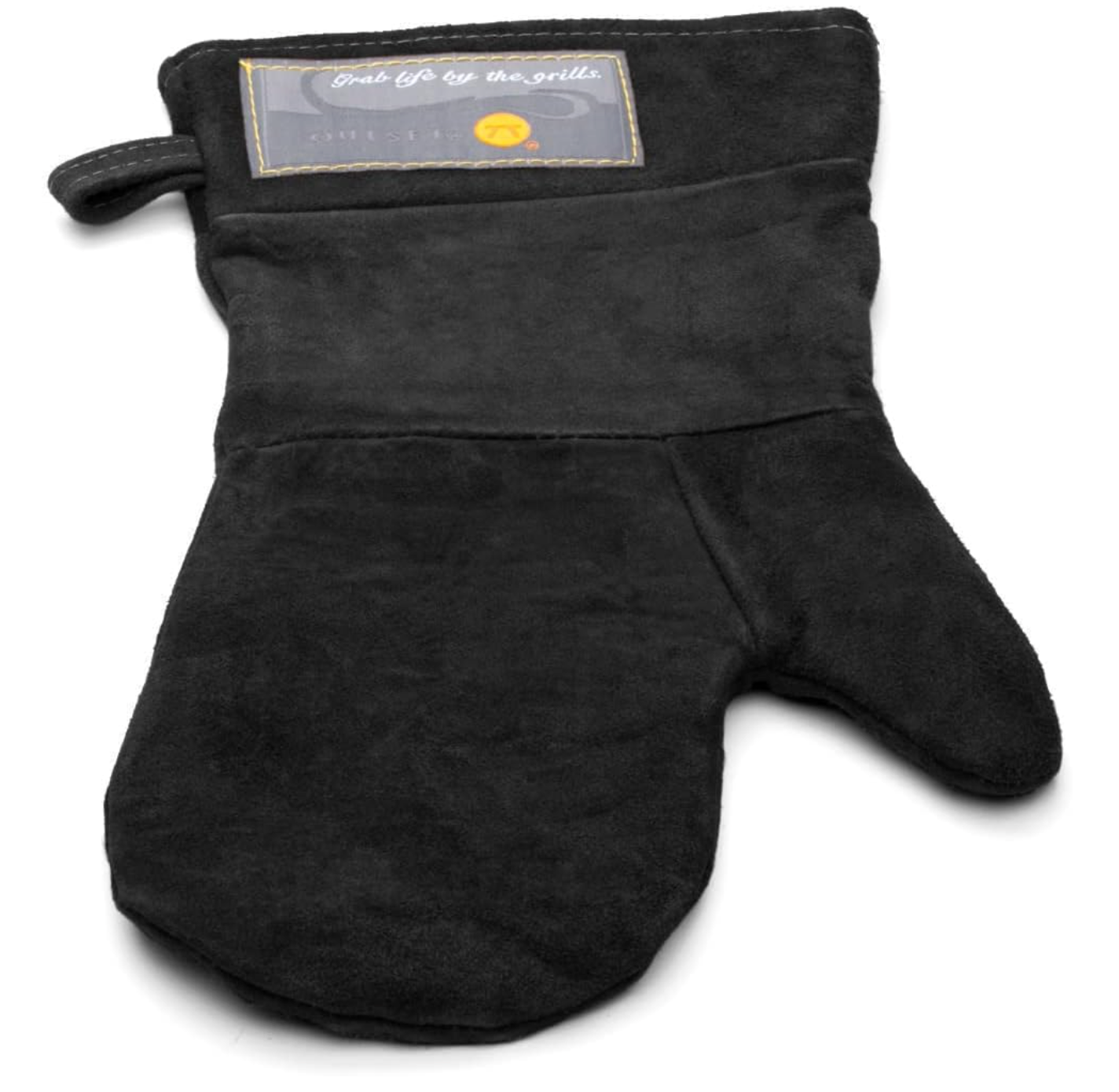 Outset Black Grill Mitt for BBQ & Kitchen