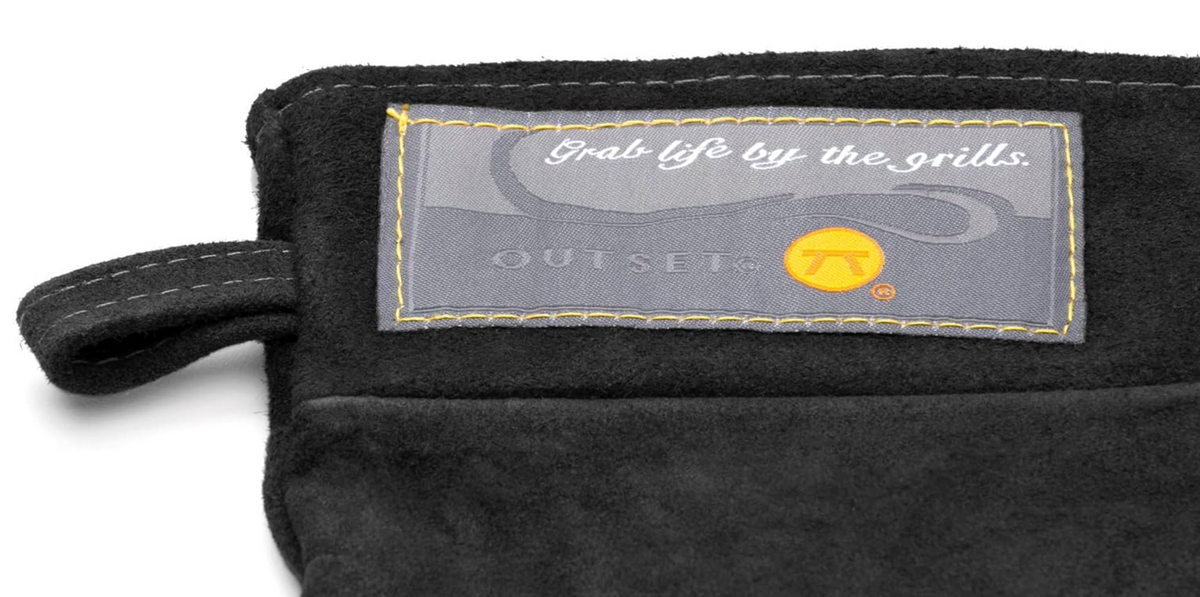 Outset Black Grill Mitt for BBQ & Kitchen