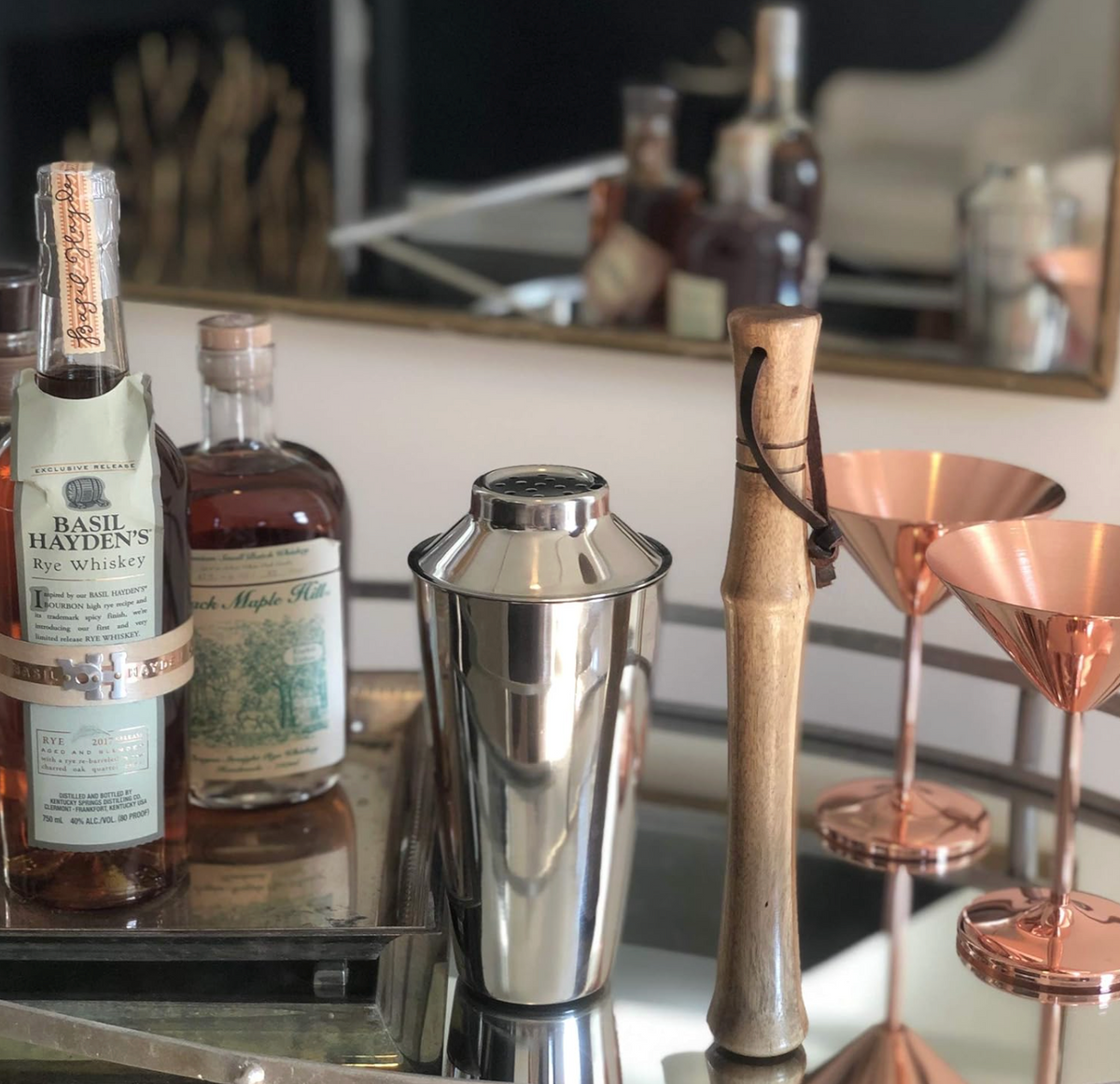 Outset Acacia Wood Cocktail Muddler – 11" Natural