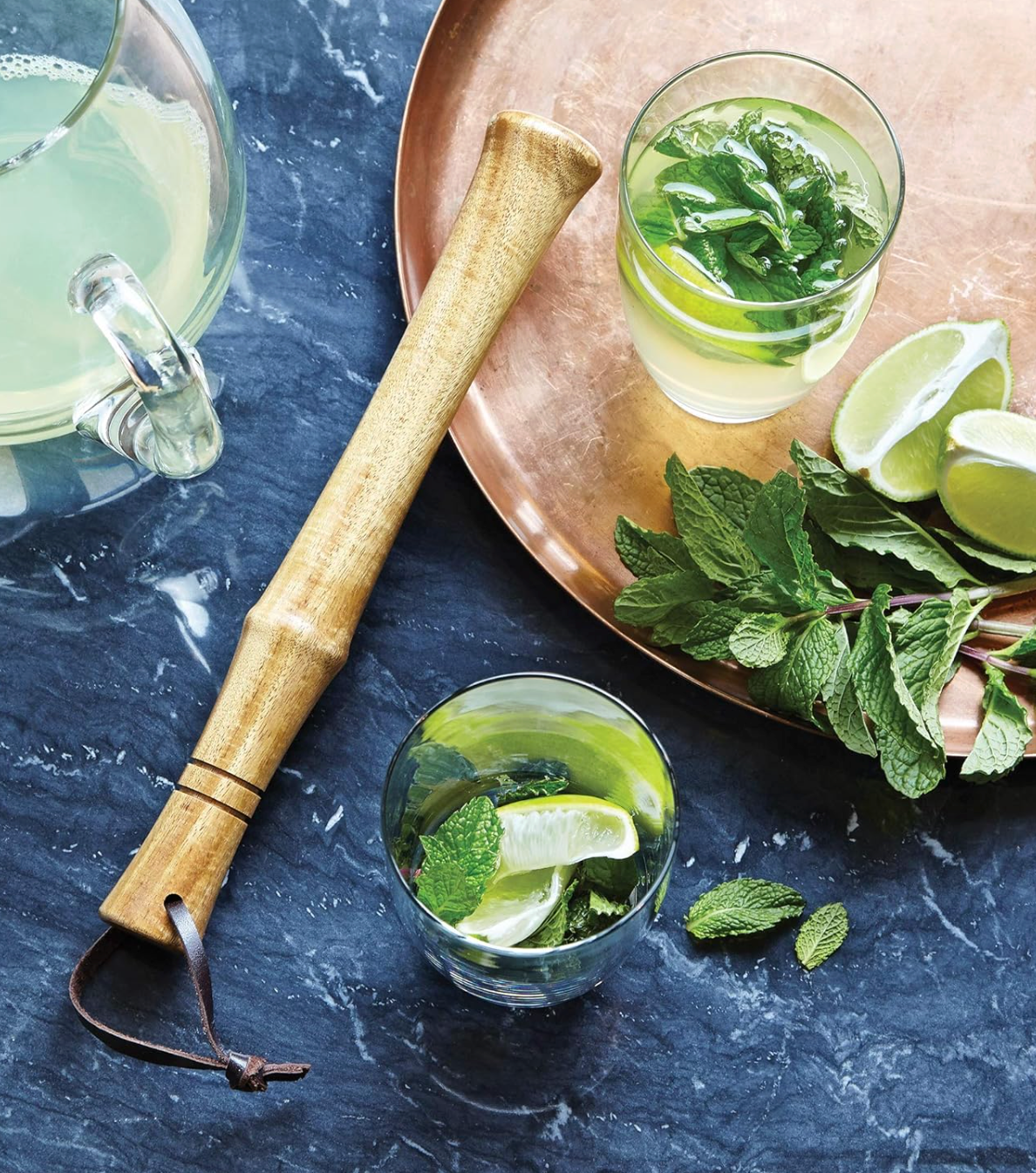 Outset Acacia Wood Cocktail Muddler – 11" Natural