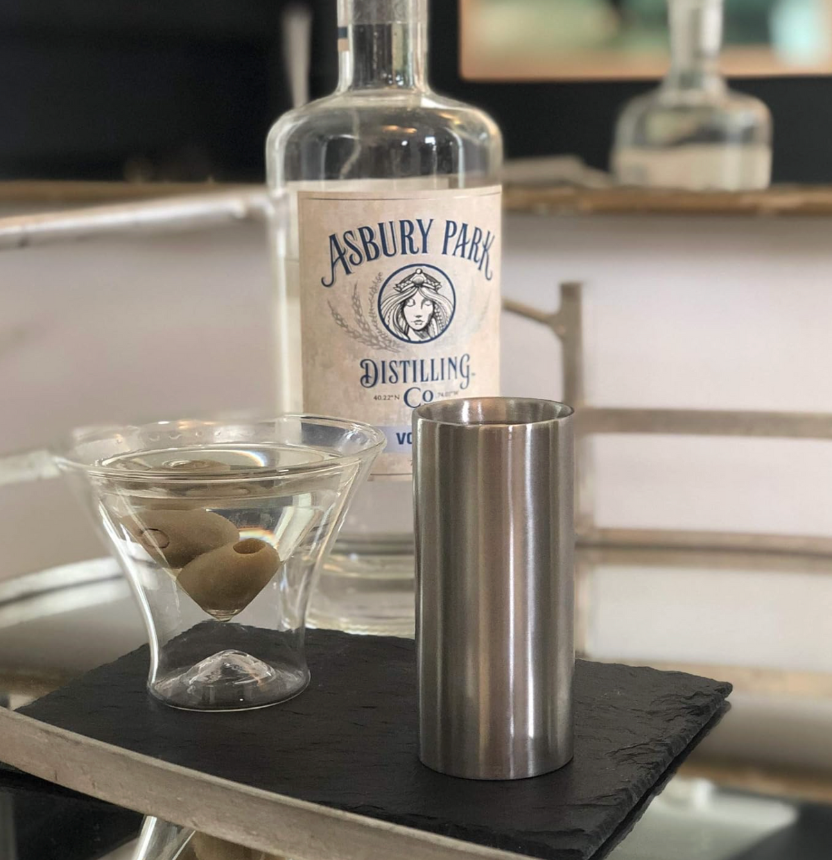 Outset Double Wall Measuring Jigger – 1 oz & 2 oz Stainless Steel